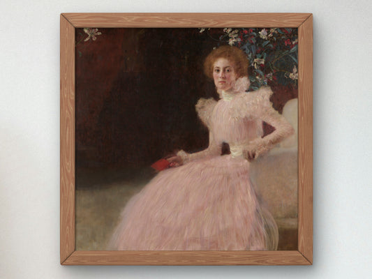 Sonja Knips by Gustav Klimt 1897, Wall Art Print, Fine Art Reproduction, Museum Quality Decor, Poster