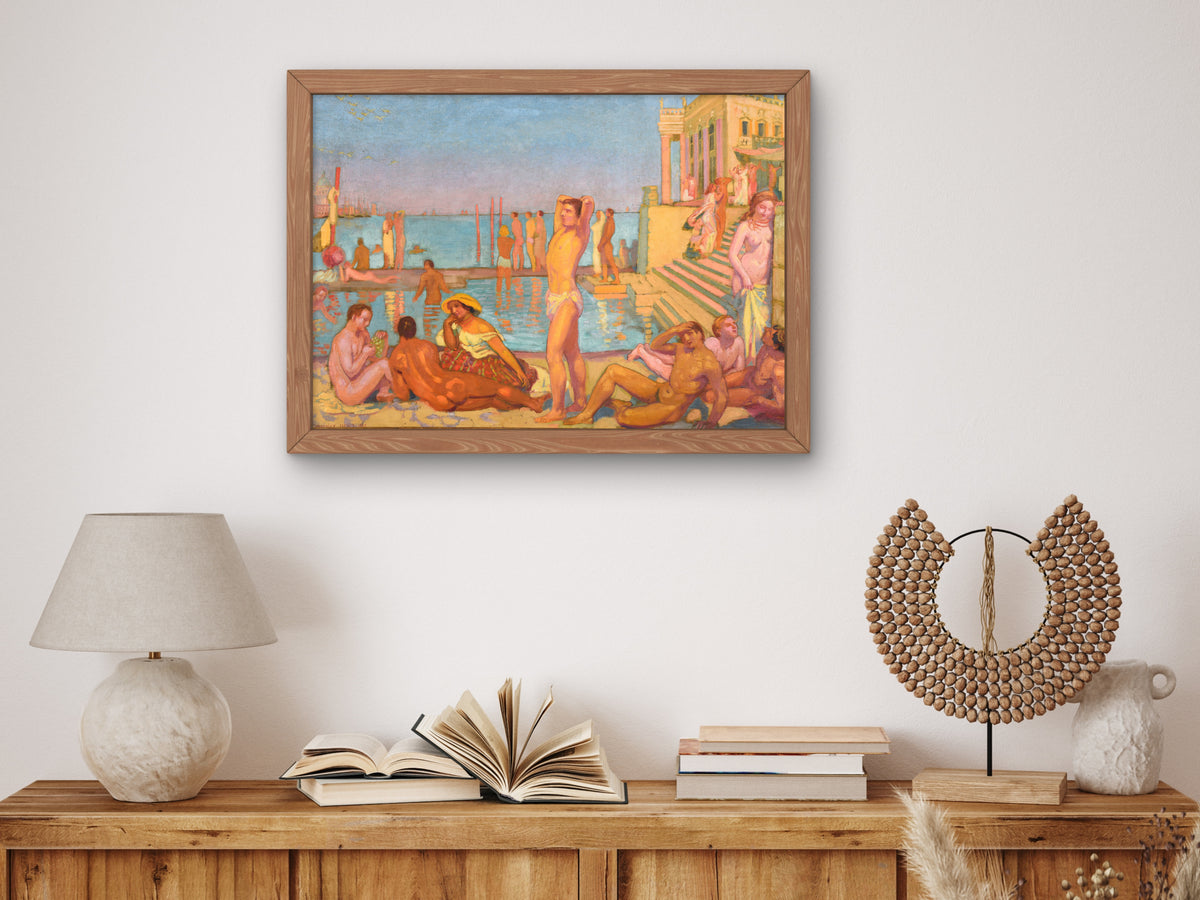 Les Captifs by Maurice Denis 1907, Wall Art Print, Fine Art Reproduction, Museum Quality Decor, Poster