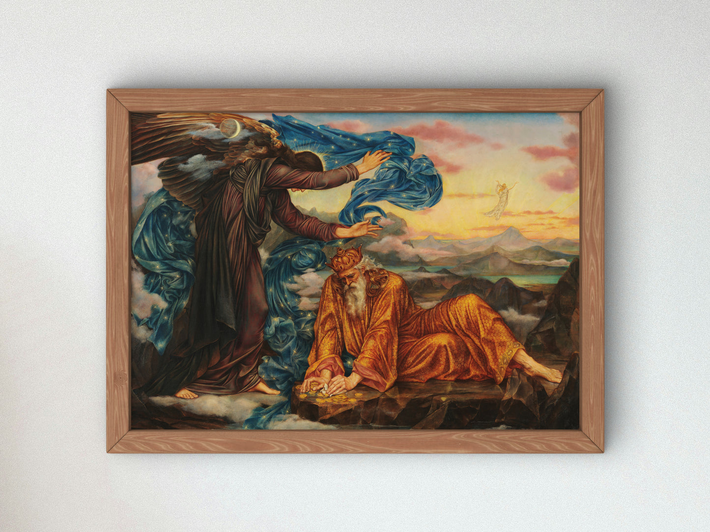 Earthbound by Evelyn De Morgan 1897, Wall Art Print, Fine Art Reproduction, Museum Quality Decor, Poster