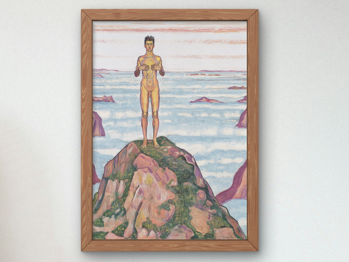 View into Infinity by Ferdinand Hodler 1903, Wall Art Print, Fine Art Reproduction, Museum Quality Decor, Poster