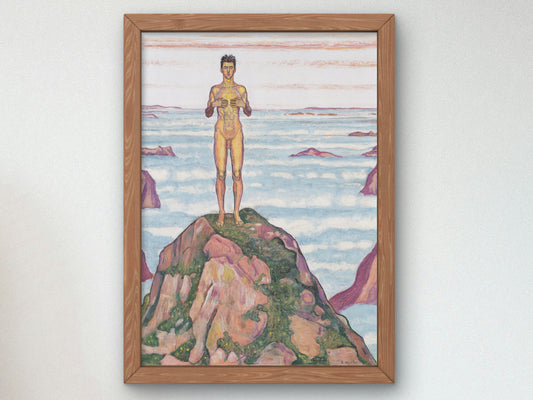 View into Infinity by Ferdinand Hodler 1903, Wall Art Print, Fine Art Reproduction, Museum Quality Decor, Poster
