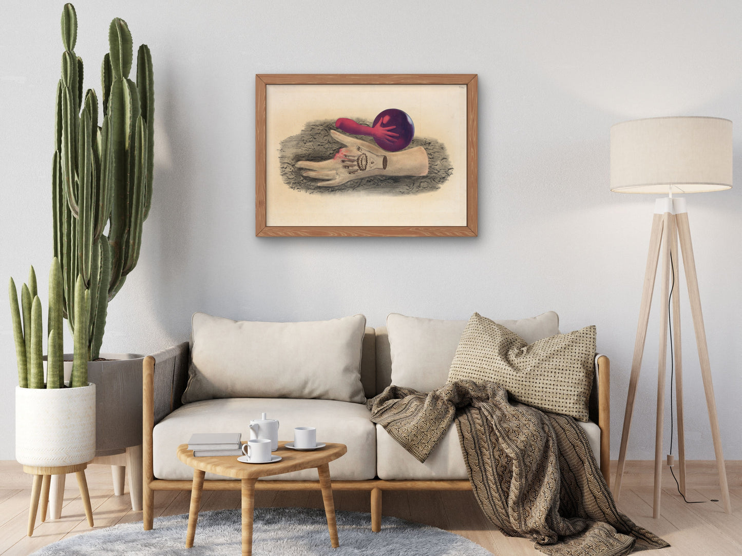 Hand by Jindřich Štyrský 1940, Wall Art Print, Fine Art Reproduction, Museum Quality Decor, Poster