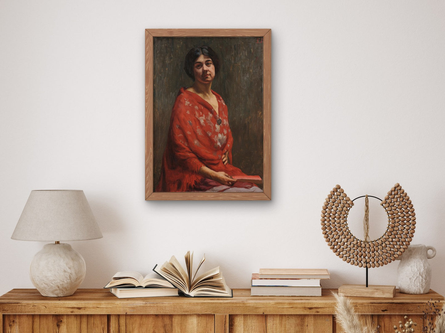 Espanhola by Dario Villares Barbosa 1900, Wall Art Print, Fine Art Reproduction, Museum Quality Decor, Poster
