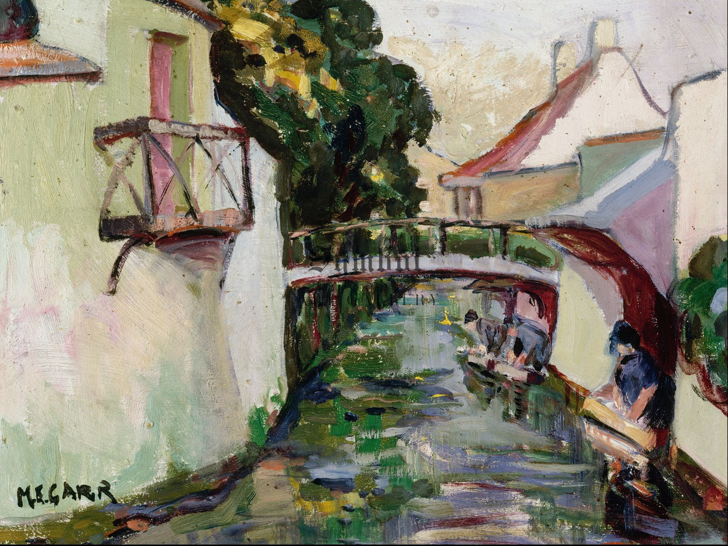 Crecy en Brie by Emily Carr 1911, Wall Art Print, Fine Art Reproduction, Museum Quality Decor, Poster