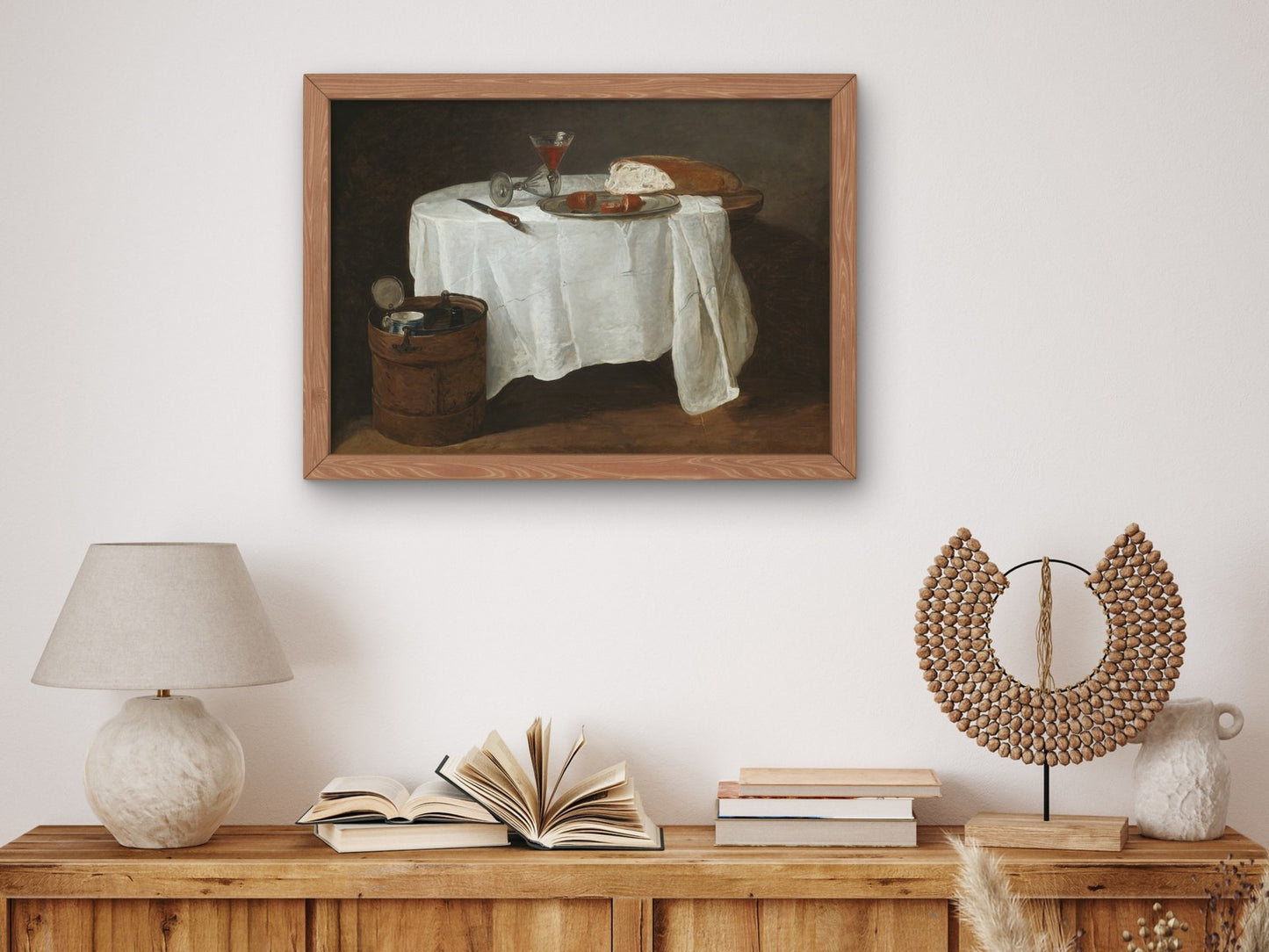 The White Tablecloth by Jean Siméon Chardin 1731, Wall Art Print, Fine Art Reproduction, Museum Quality Decor, Poster