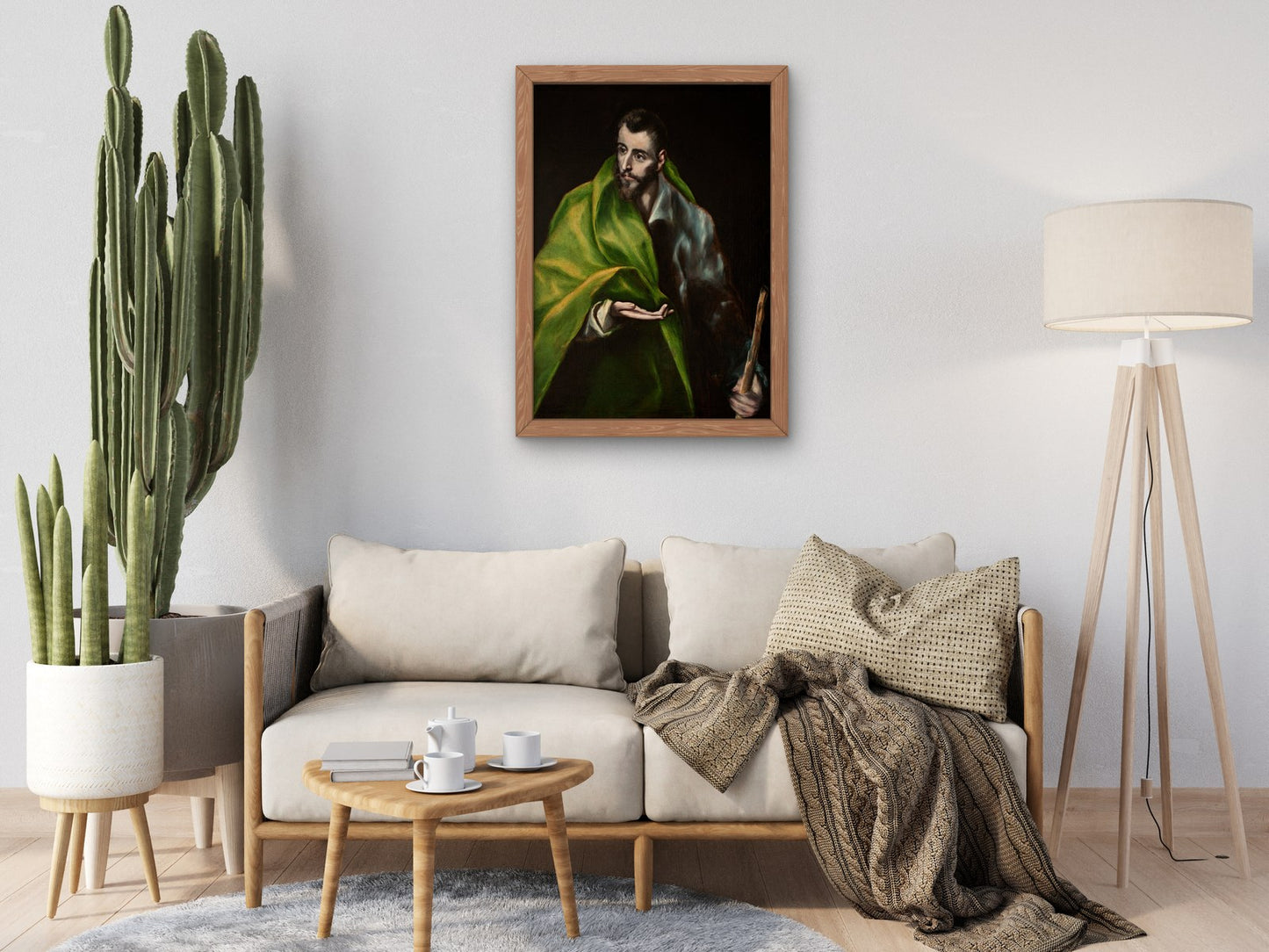 Saint James the Greater by El Greco 1610, Wall Art Print, Fine Art Reproduction, Museum Quality Decor, Poster