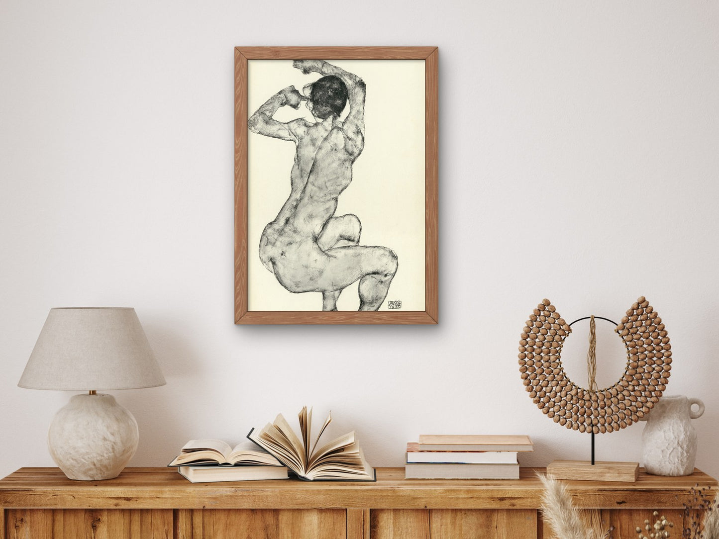 Zeichnungen IX by Egon Schiele 1915, Wall Art Print, Fine Art Reproduction, Museum Quality Decor, Poster