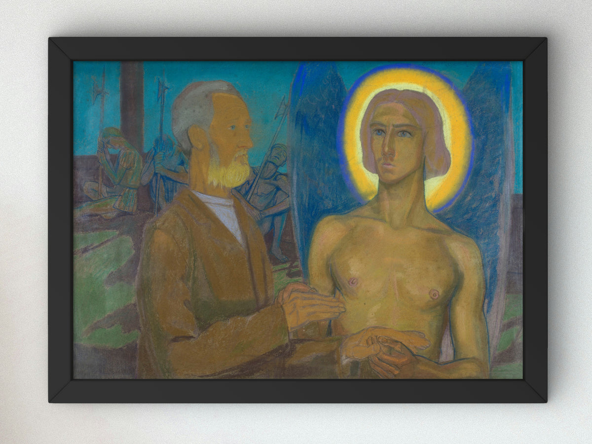 Liberation of St. Peter by Jan Rembowski, Wall Art Print, Fine Art Reproduction, Museum Quality Decor, Poster