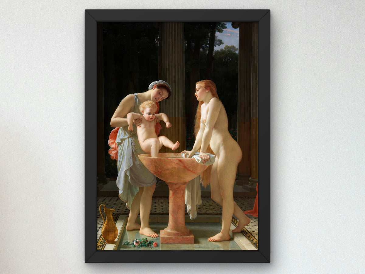 The Bath by Charles Gleyre 1868, Wall Art Print, Fine Art Reproduction, Museum Quality Decor, Poster