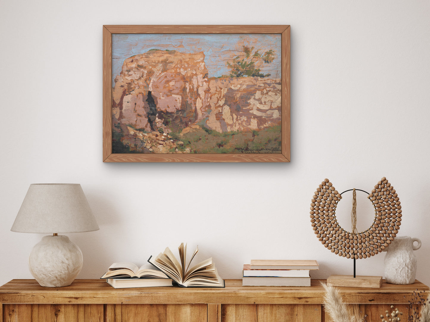 Devil's Rocks by Feliks Michał Wygrzywalski 1910, Wall Art Print, Fine Art Reproduction, Museum Quality Decor, Poster