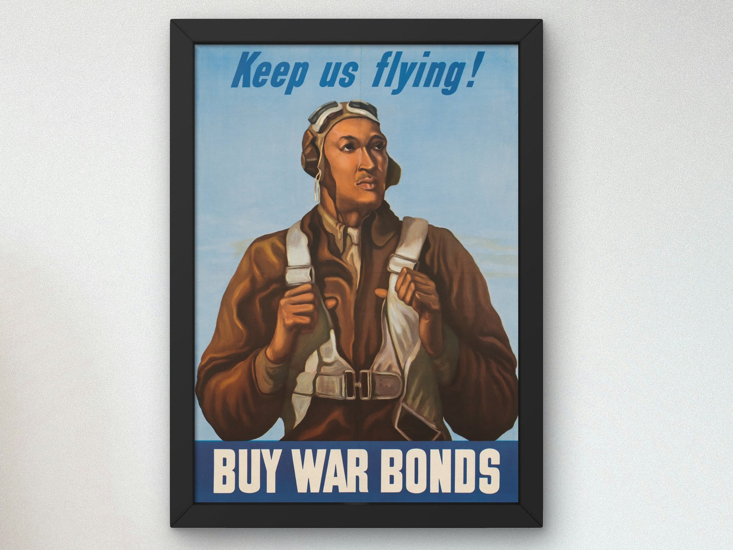 Keep Us Flying by Betsy Graves Reyneau 1943, Wall Art Print, Fine Art Reproduction, Museum Quality Decor, Poster