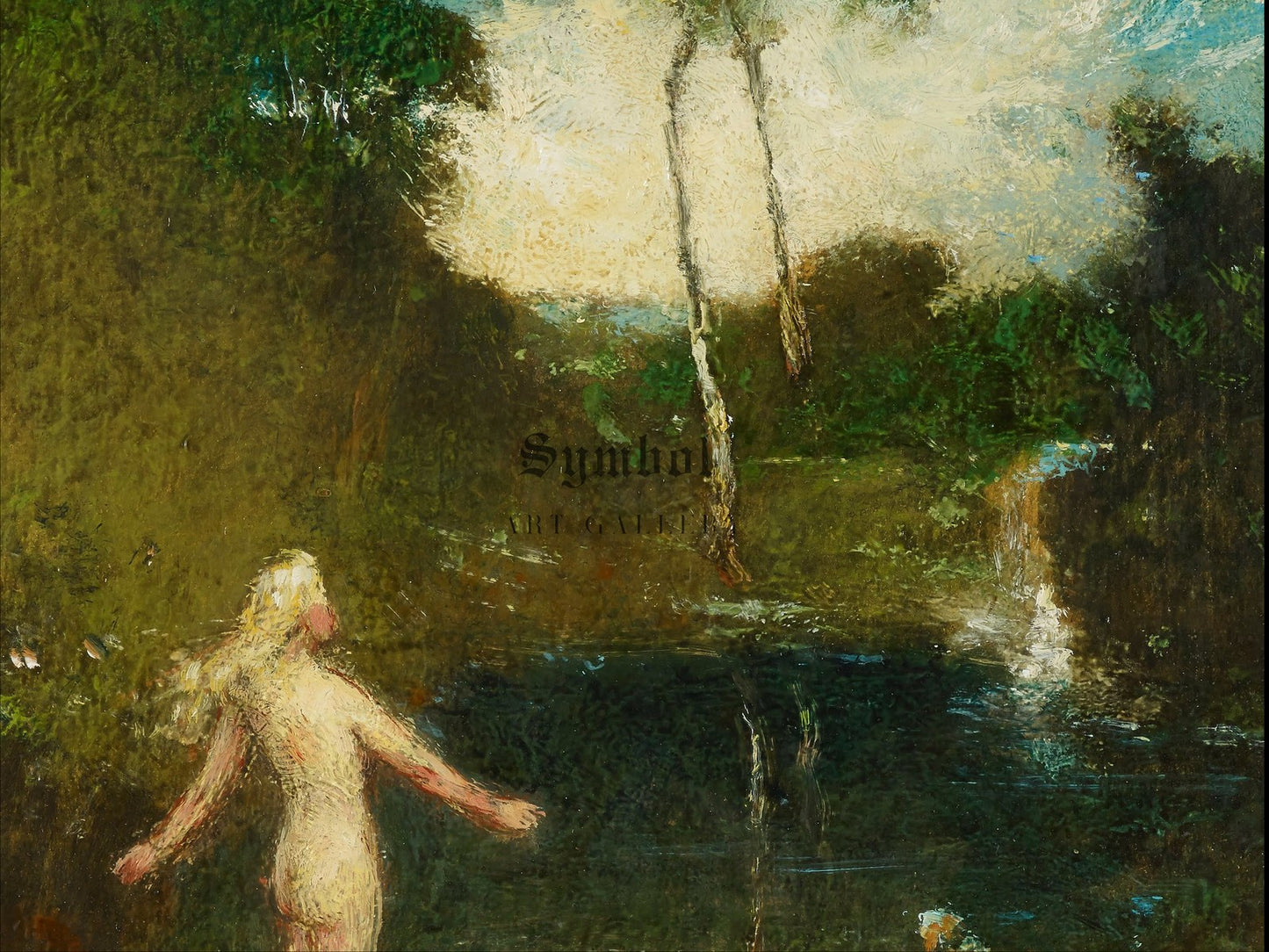 The Diver by Elliott Daingerfield, Wall Art Print, Fine Art Reproduction, Museum Quality Decor, Poster