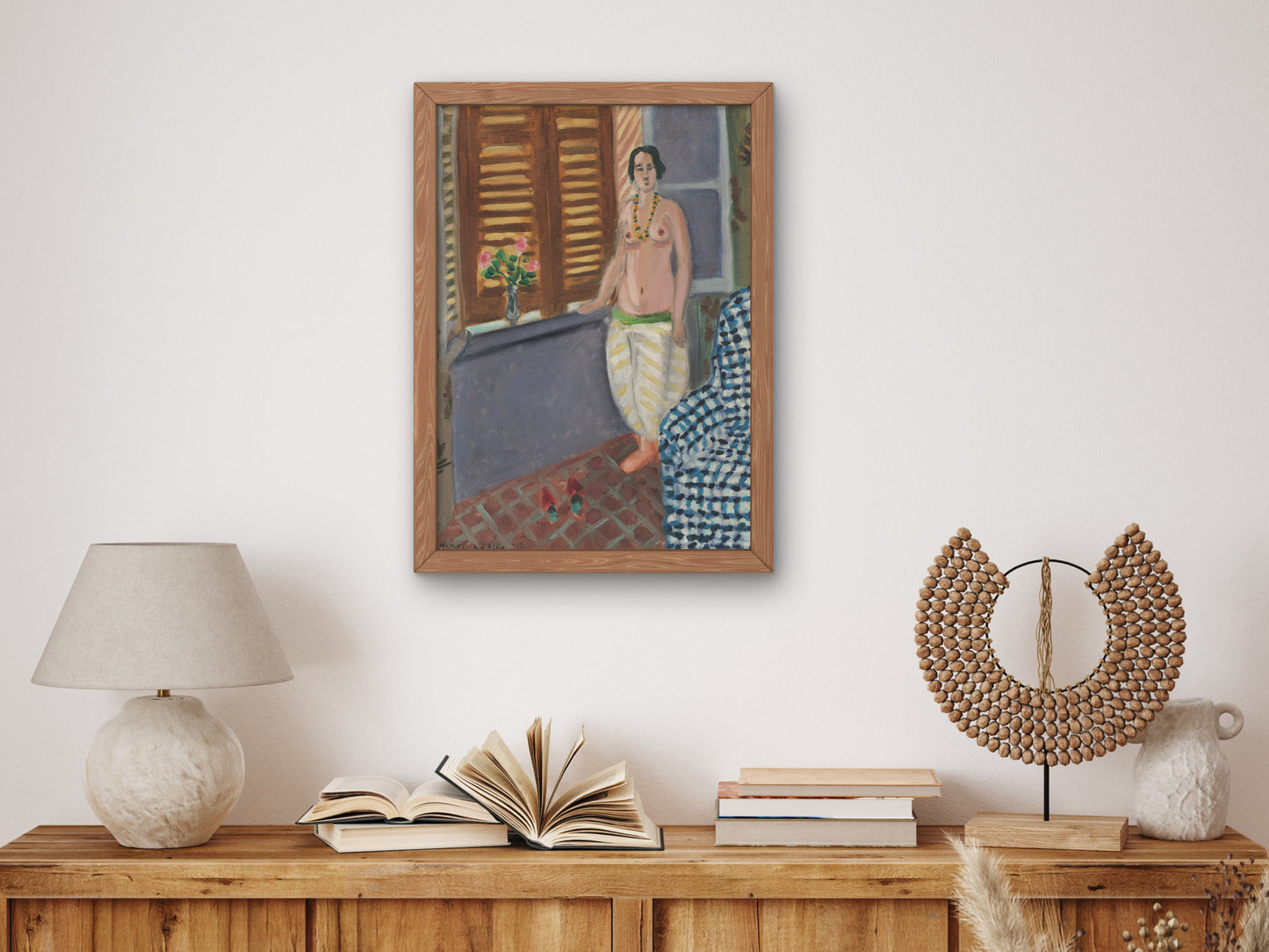 Odalisque by Henri Matisse 1925, Wall Art Print, Fine Art Reproduction, Museum Quality Decor, Poster