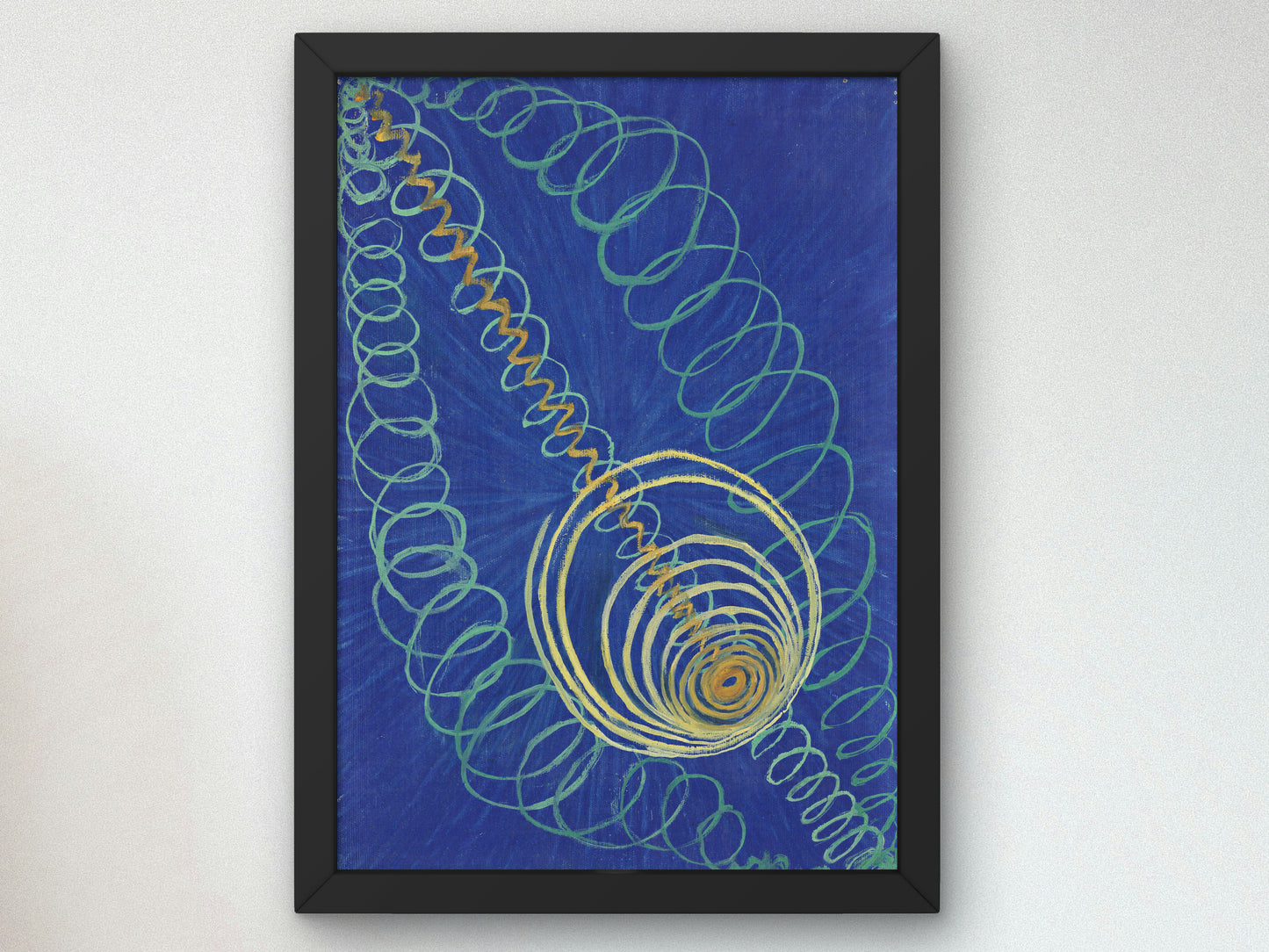 Primordial Chaos No. 16 by Hilma af Klint 1906, Wall Art Print, Fine Art Reproduction, Museum Quality Decor, Poster
