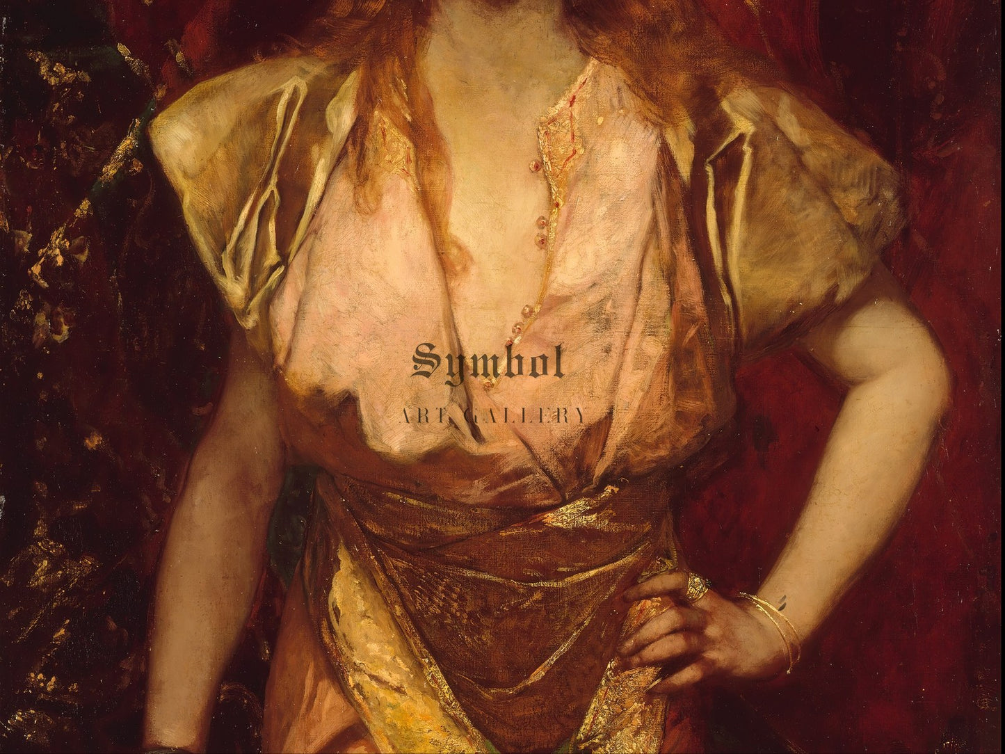 Judith by Jean Joseph Benjamin Constant 1886, Wall Art Print, Fine Art Reproduction, Museum Quality Decor, Poster