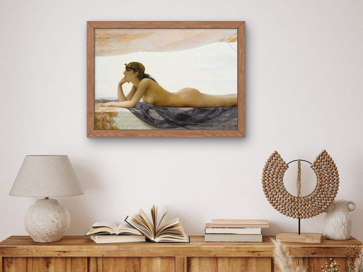 The Beautiful Egyptian by Auguste Raynaud, Wall Art Print, Fine Art Reproduction, Museum Quality Decor, Poster