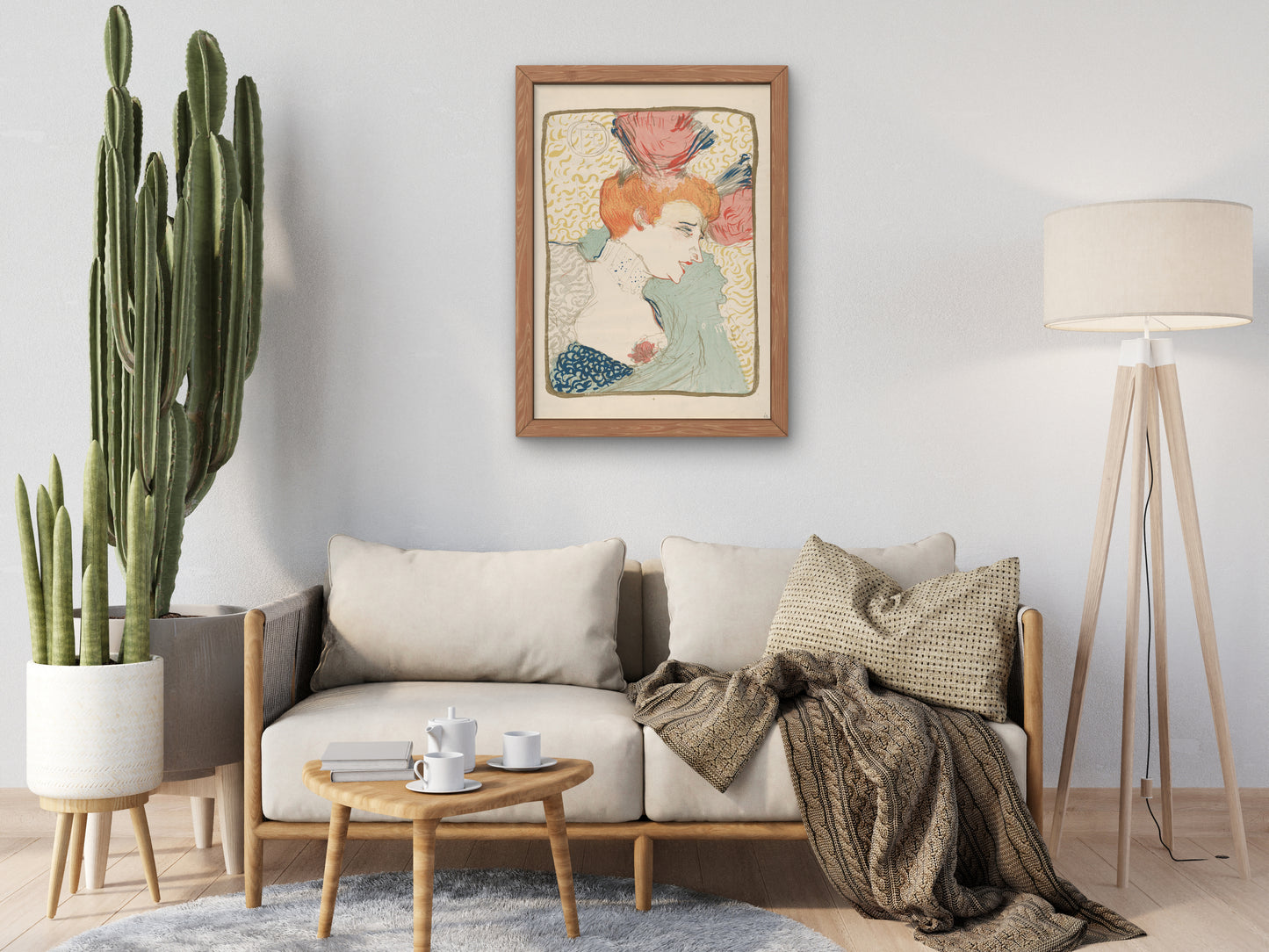 Portrait Bust of Mademoiselle Marcelle Lender by Henri de Toulouse Lautrec and Edward Ancourt 1896, Wall Art Print, Fine Art Reproduction
