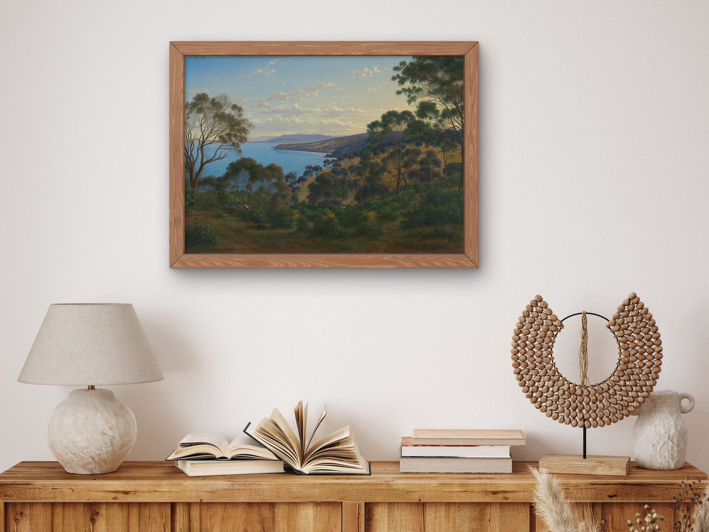 Dandenong Ranges by Eugene von Guérard 1870, Wall Art Print, Fine Art Reproduction, Museum Quality Decor, Poster