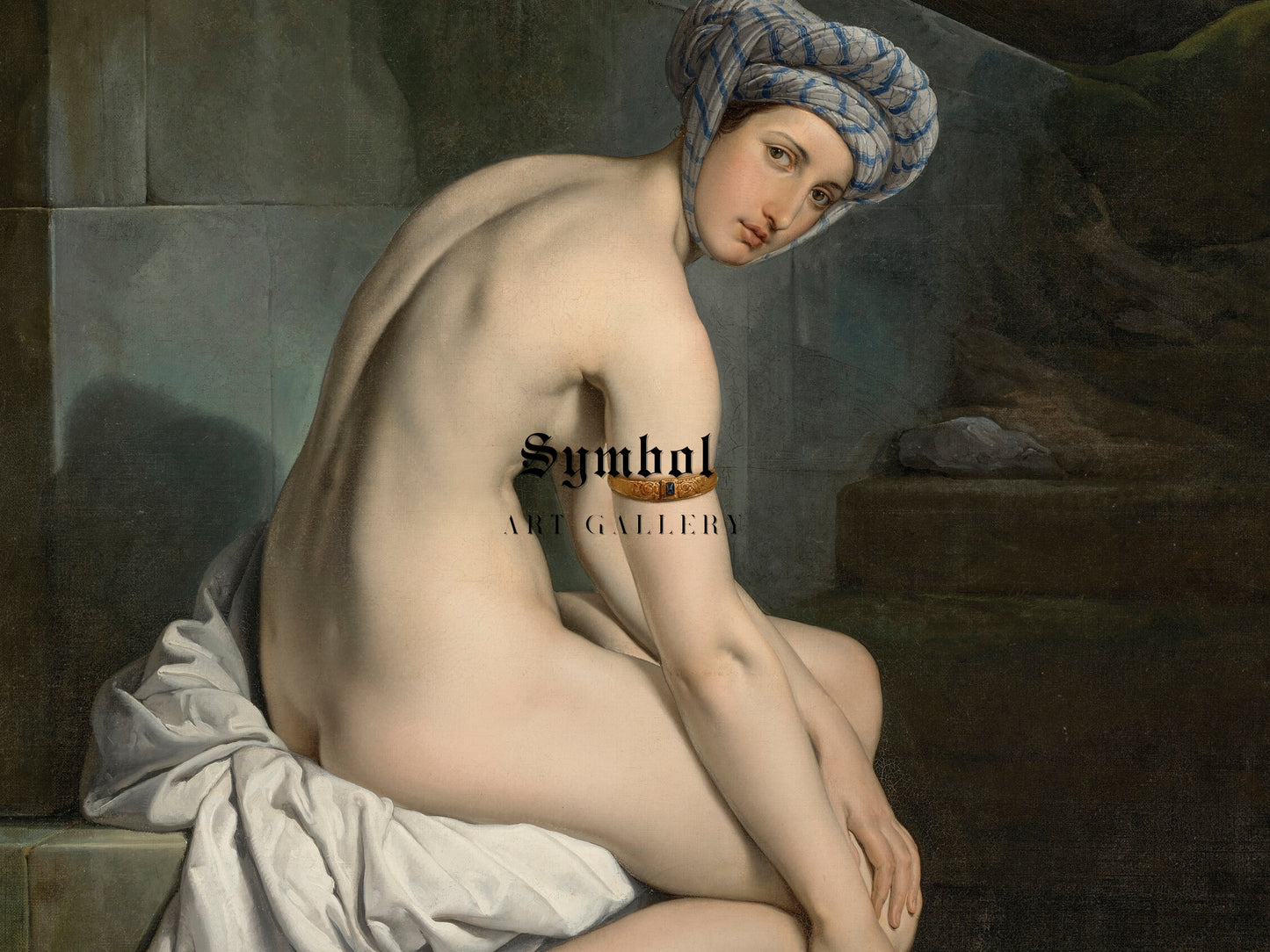 Bathsheba by Francesco Hayez 1832, Wall Art Print, Fine Art Reproduction, Museum Quality Decor, Poster