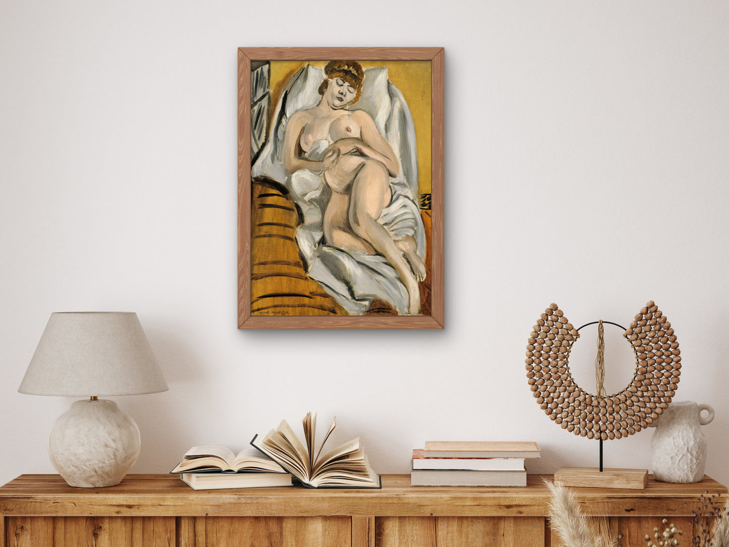 Reclining Nude by Henri Matisse 1915, Wall Art Print, Fine Art Reproduction, Museum Quality Decor, Poster