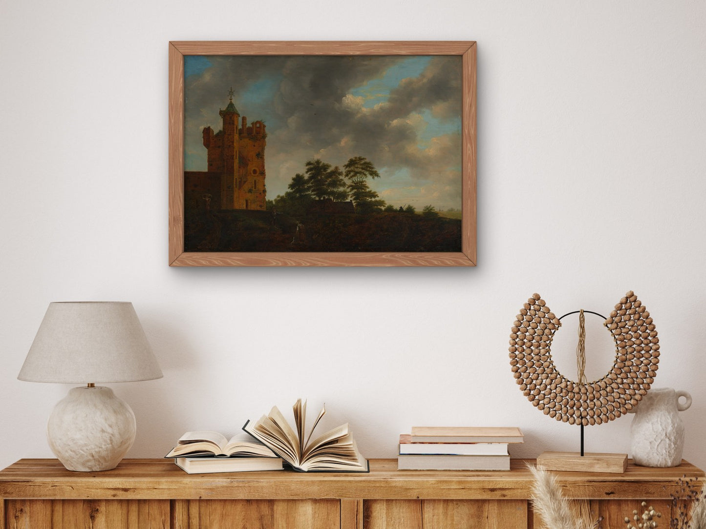 The Old Castle by Emanuel Murant, Wall Art Print, Fine Art Reproduction, Museum Quality Decor, Poster