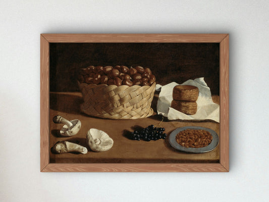 Kitchen Still Life by Paolo Antonio Barbieri 1640, Wall Art Print, Fine Art Reproduction, Museum Quality Decor, Poster
