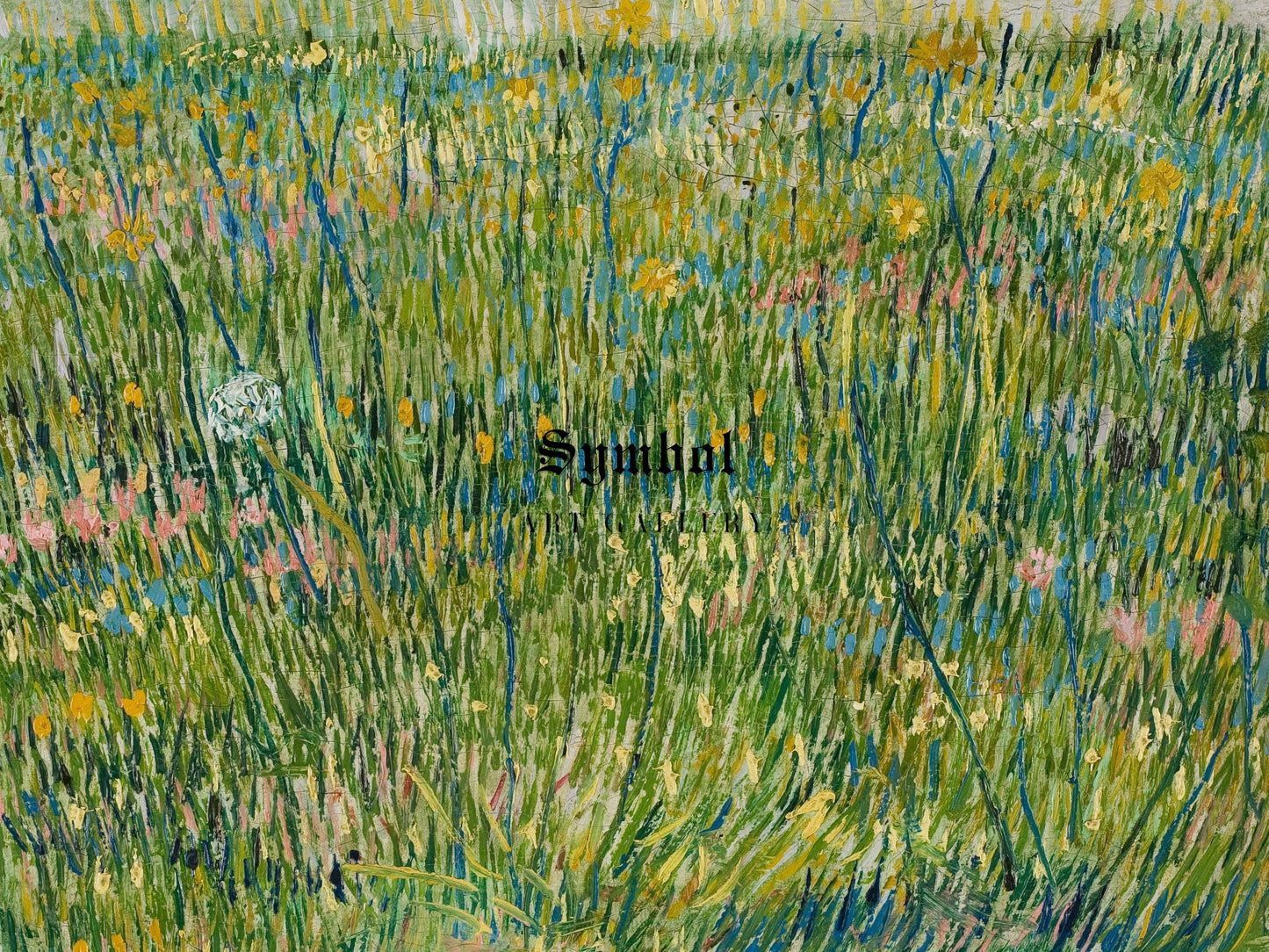 Patch of grass by Vincent van Gogh 1887, Wall Art Print, Fine Art Reproduction, Museum Quality Decor, Poster