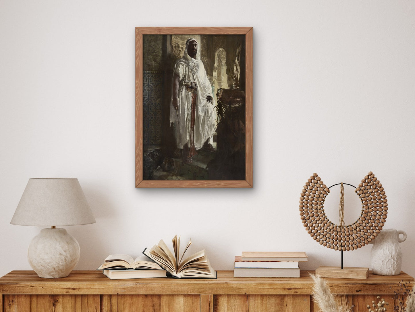 The Moorish Chief by Eduard Charlemont 1878, Wall Art Print, Fine Art Reproduction, Museum Quality Decor, Poster