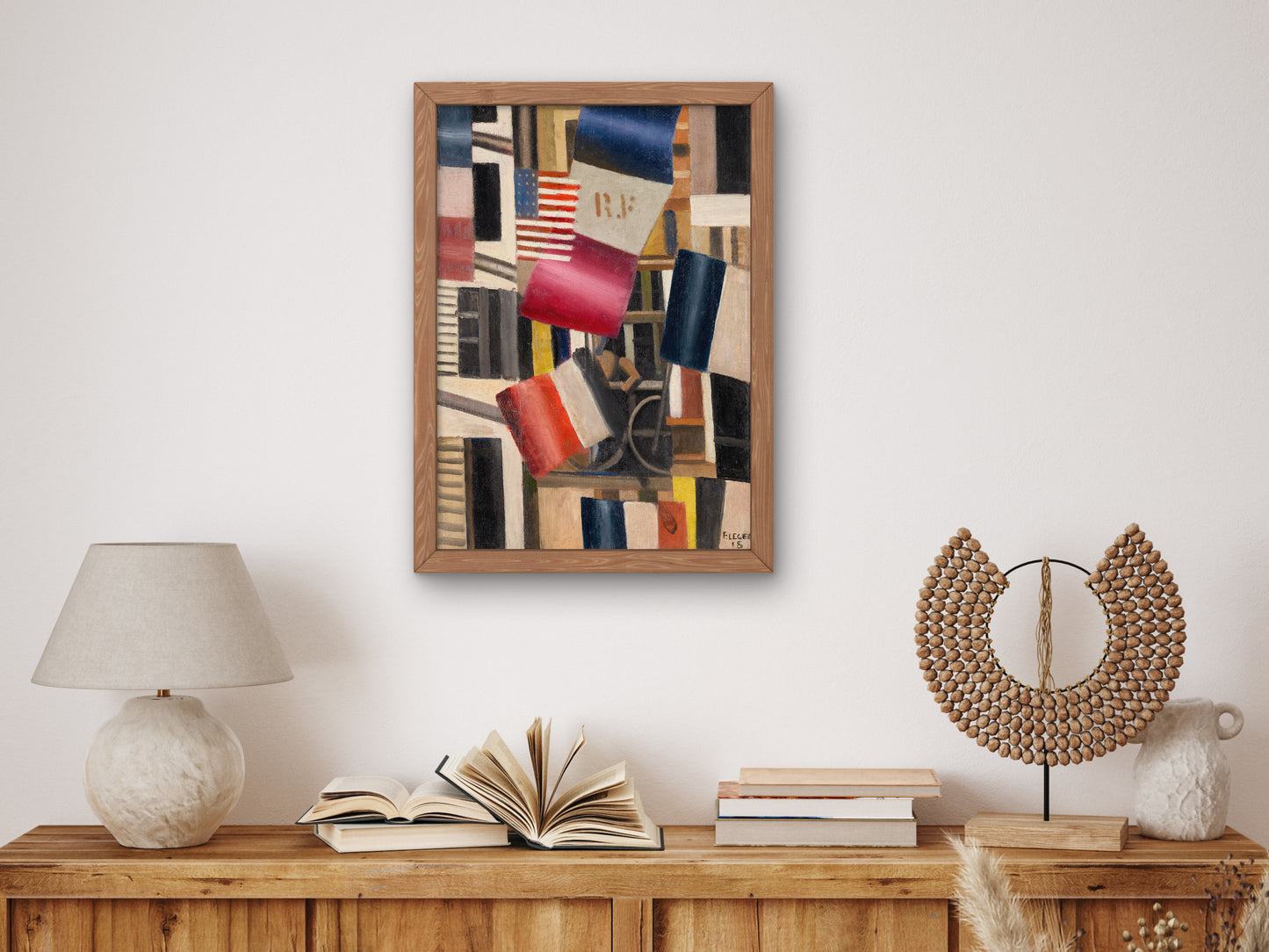 The Armistice by Fernand Léger 1918, Wall Art Print, Fine Art Reproduction, Museum Quality Decor, Poster