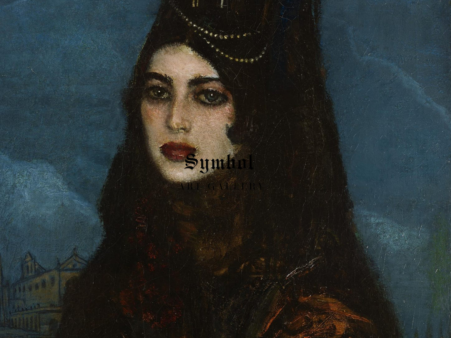 The Fiancé of the Legionnaire by Federico Beltrán Masses, Wall Art Print, Fine Art Reproduction, Museum Quality Decor, Poster