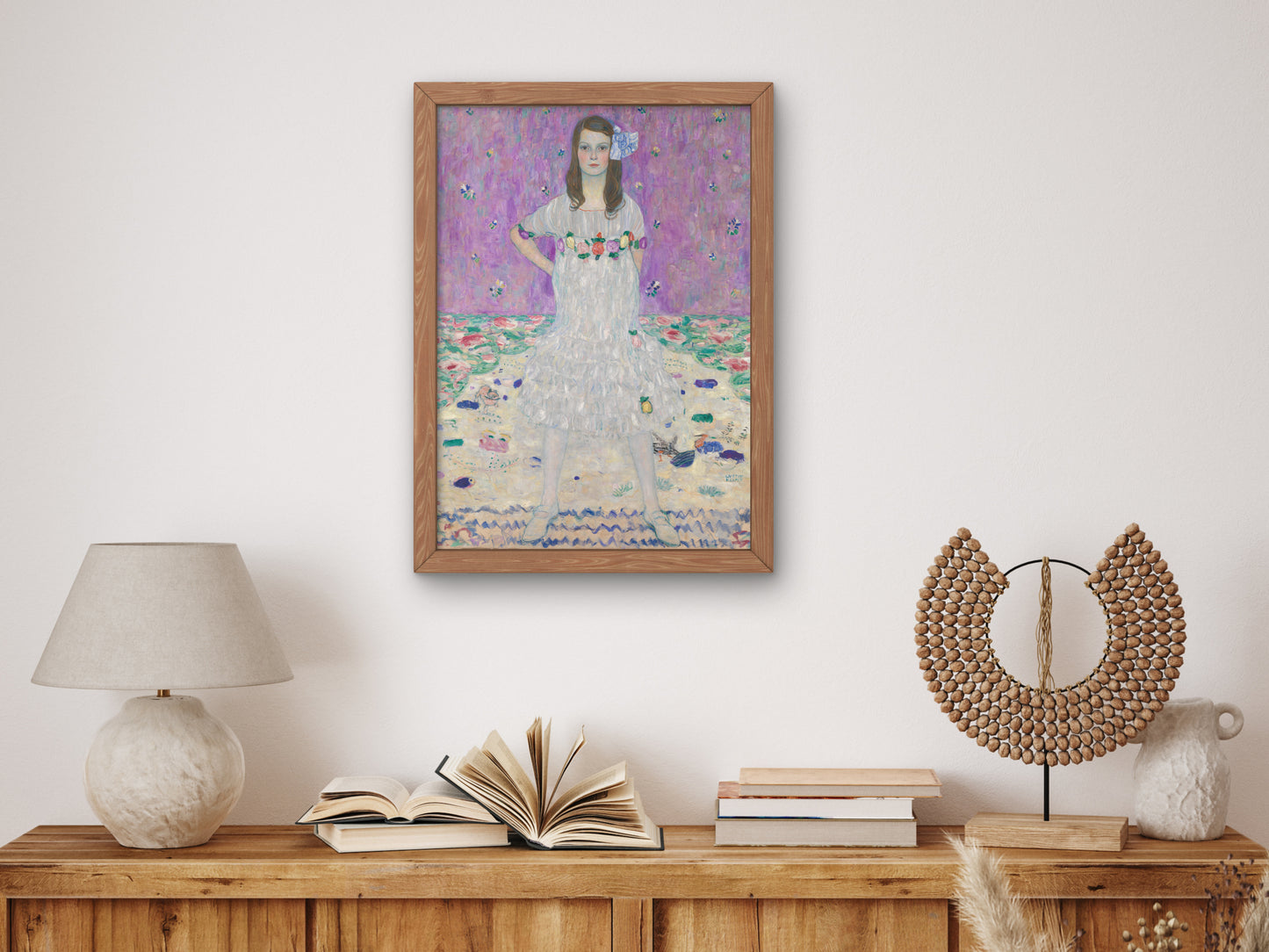 Mäda Primavesi by Gustav Klimt 1912, Wall Art Print, Fine Art Reproduction, Museum Quality Decor, Poster