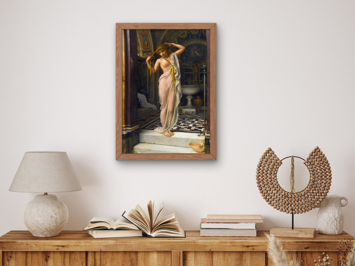 Diadumenè by Edward John Poynter 1893, Wall Art Print, Fine Art Reproduction, Museum Quality Decor, Poster