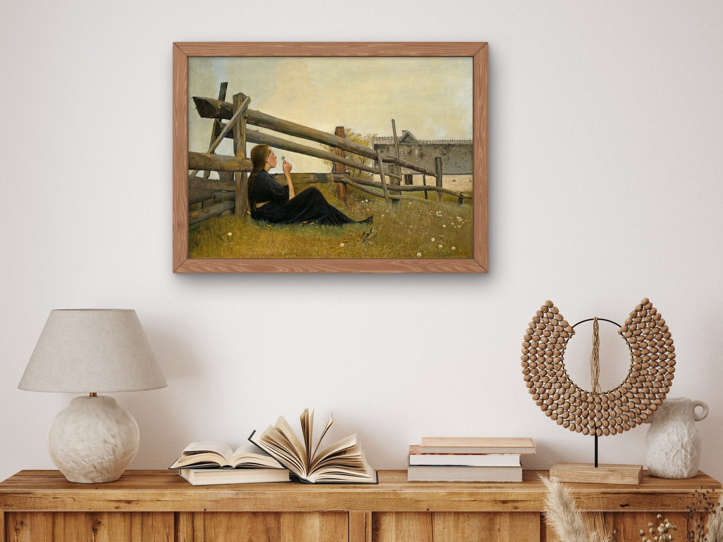 In the Month of June by Laurits Andersen Ring 1899, Wall Art Print, Fine Art Reproduction, Museum Quality Decor, Poster