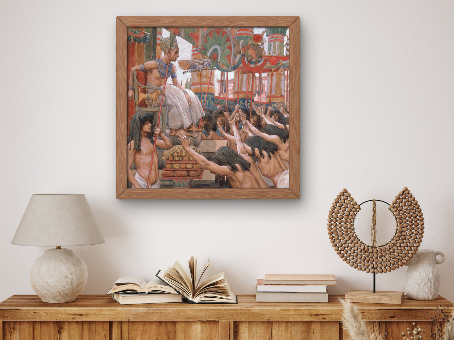 Joseph Dwelleth in Egypt by James Tissot 1896, Wall Art Print, Fine Art Reproduction, Museum Quality Decor, Poster