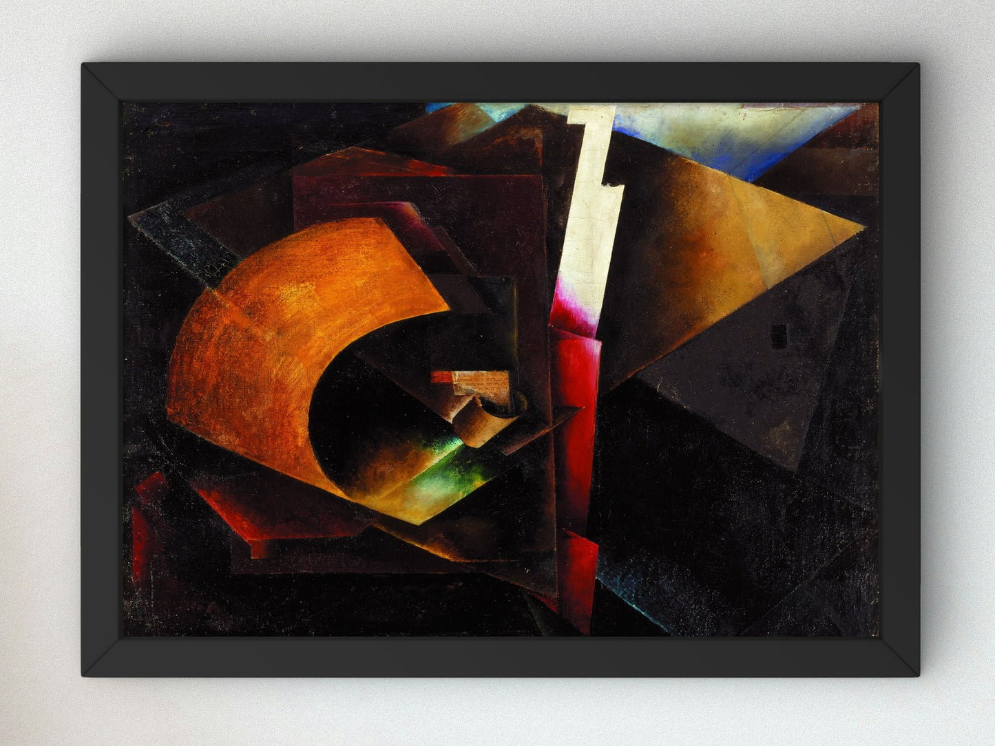 Composition by El Lissitzky 1918, Wall Art Print, Fine Art Reproduction, Museum Quality Decor, Poster