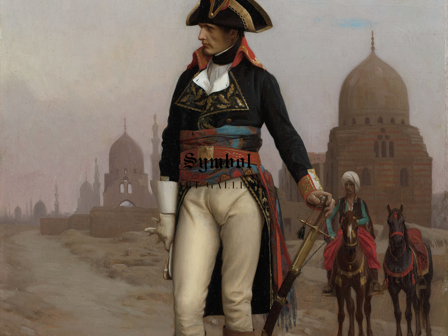 Napoleon in Egypt by Jean Léon Gérôme 1867, Wall Art Print, Fine Art Reproduction, Museum Quality Decor, Poster