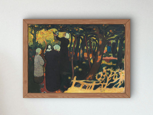 Le Verger by Maurice Denis 1892, Wall Art Print, Fine Art Reproduction, Museum Quality Decor, Poster