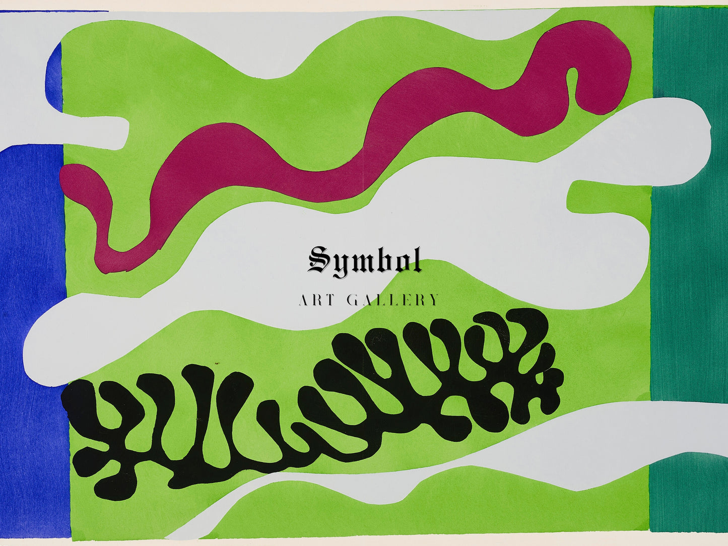 The Lagoon by Henri Matisse 1947, Wall Art Print, Fine Art Reproduction, Museum Quality Decor, Poster