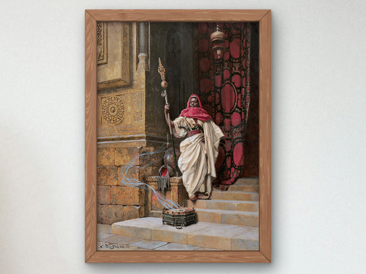 The Guard by Ludwig Deutsch 1907, Wall Art Print, Fine Art Reproduction, Museum Quality Decor, Poster