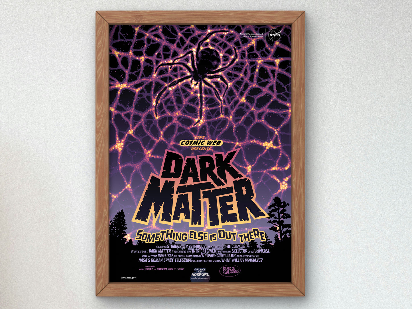 Dark Matter: Something Else is Out There by Cosmic Void 2020, Wall Art Print, Fine Art Reproduction, Museum Quality Decor, Poster