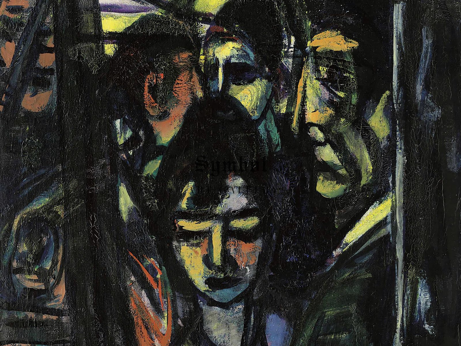 Café Hotel de l'Europe by Max Beckmann, 1947, Expressionism and Fauvism, fine art print