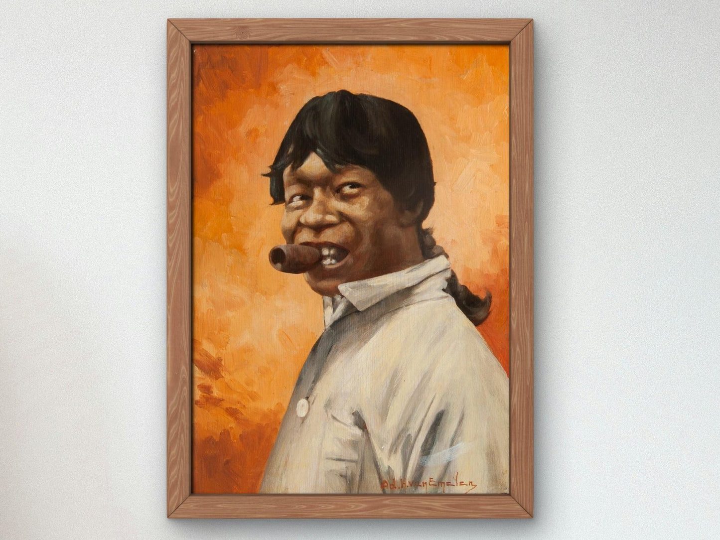 Capitao do Imuti Ilha do Bananal by Adrien van Emelen, Orientalism and Exoticism, fine art print