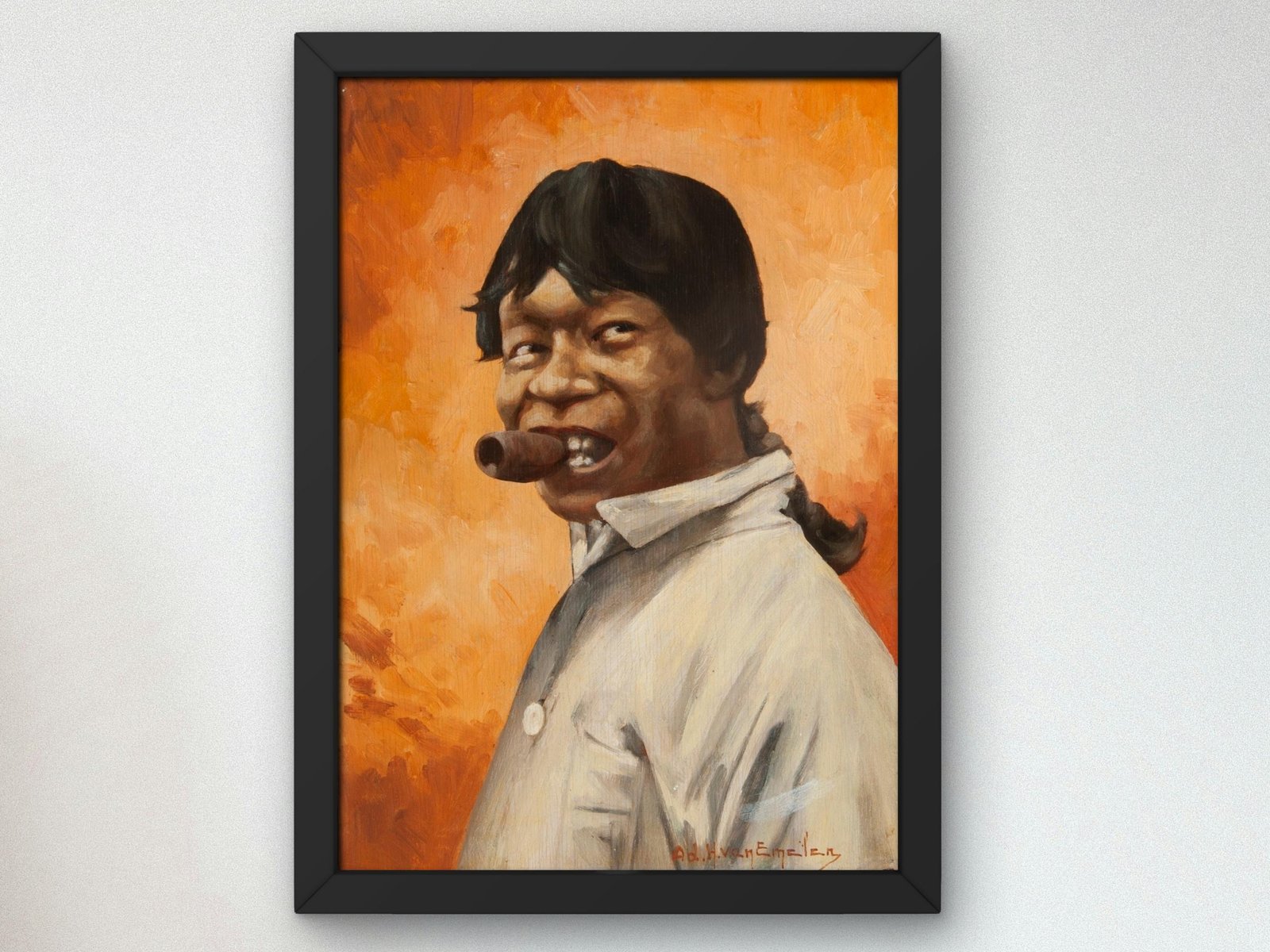 Capitao do Imuti Ilha do Bananal by Adrien van Emelen, Orientalism and Exoticism, fine art print