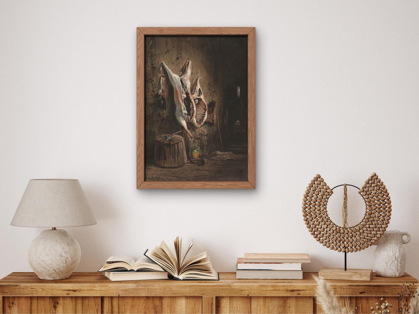 Carcasses by Alexandre Gabriel Decamps, 1840, Orientalism and Exoticism, fine art print