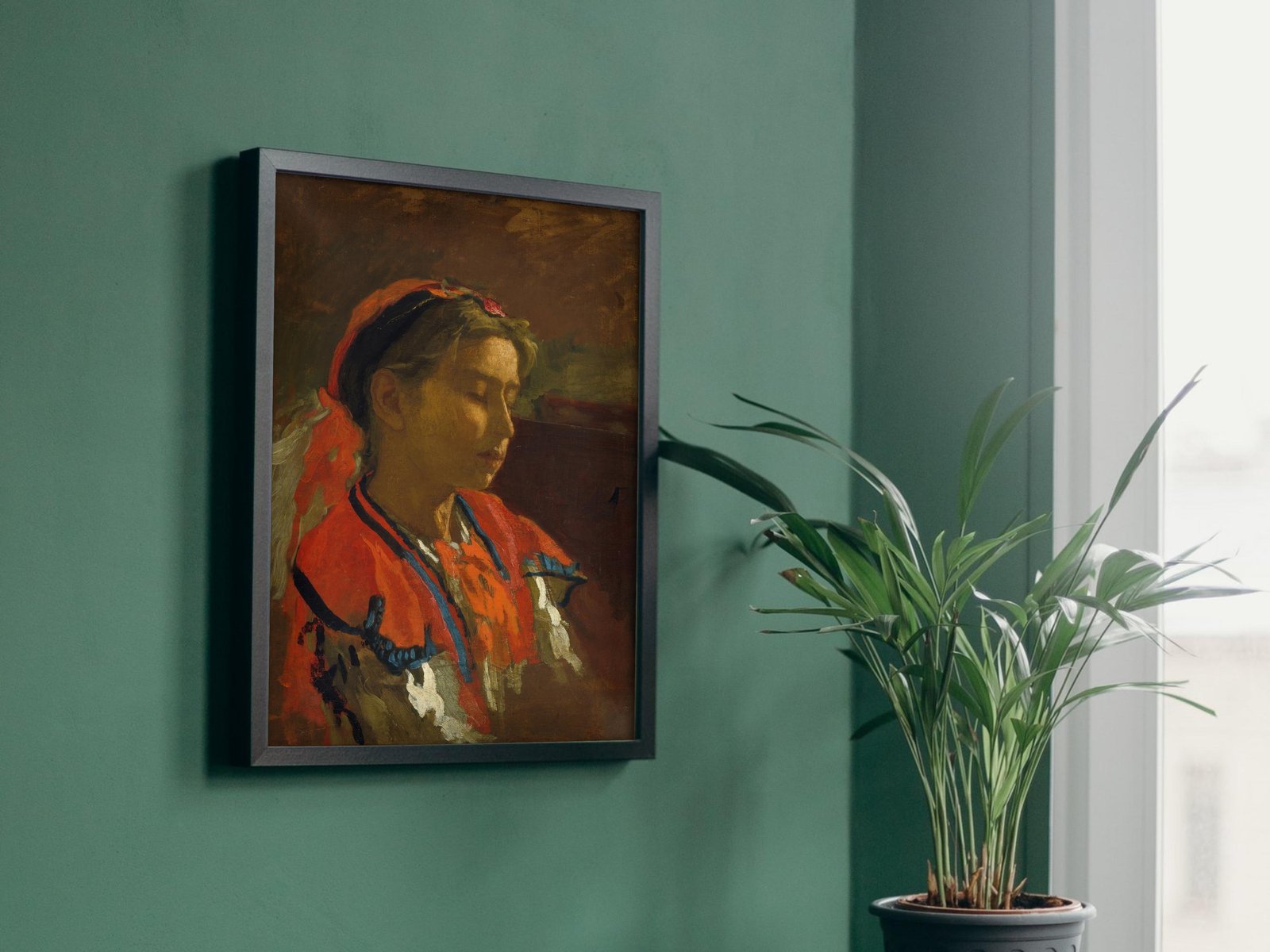 Carmelita Requena by Thomas Eakins, 1869, Realism and Naturalism, fine art print