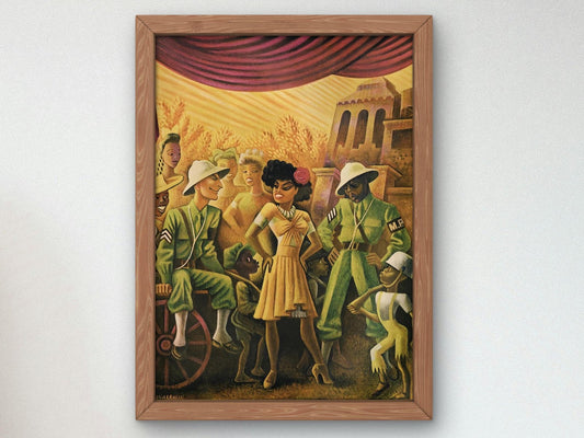 Carmen Jones by Miguel Covarrubias, 1944, Art Deco and American Modernism, fine art print