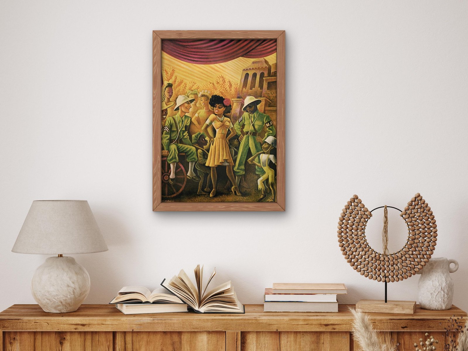Carmen Jones by Miguel Covarrubias, 1944, Art Deco and American Modernism, fine art print