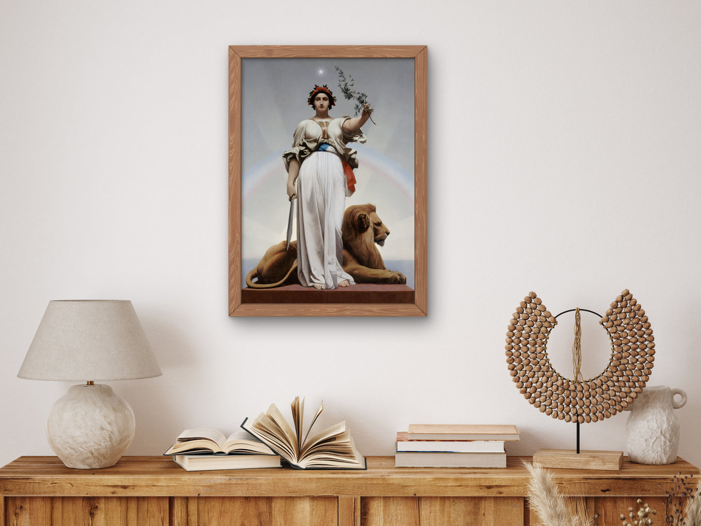 The Republic by Jean Léon Gérôme 1848, Wall Art Print, Fine Art Reproduction, Museum Quality Decor, Poster