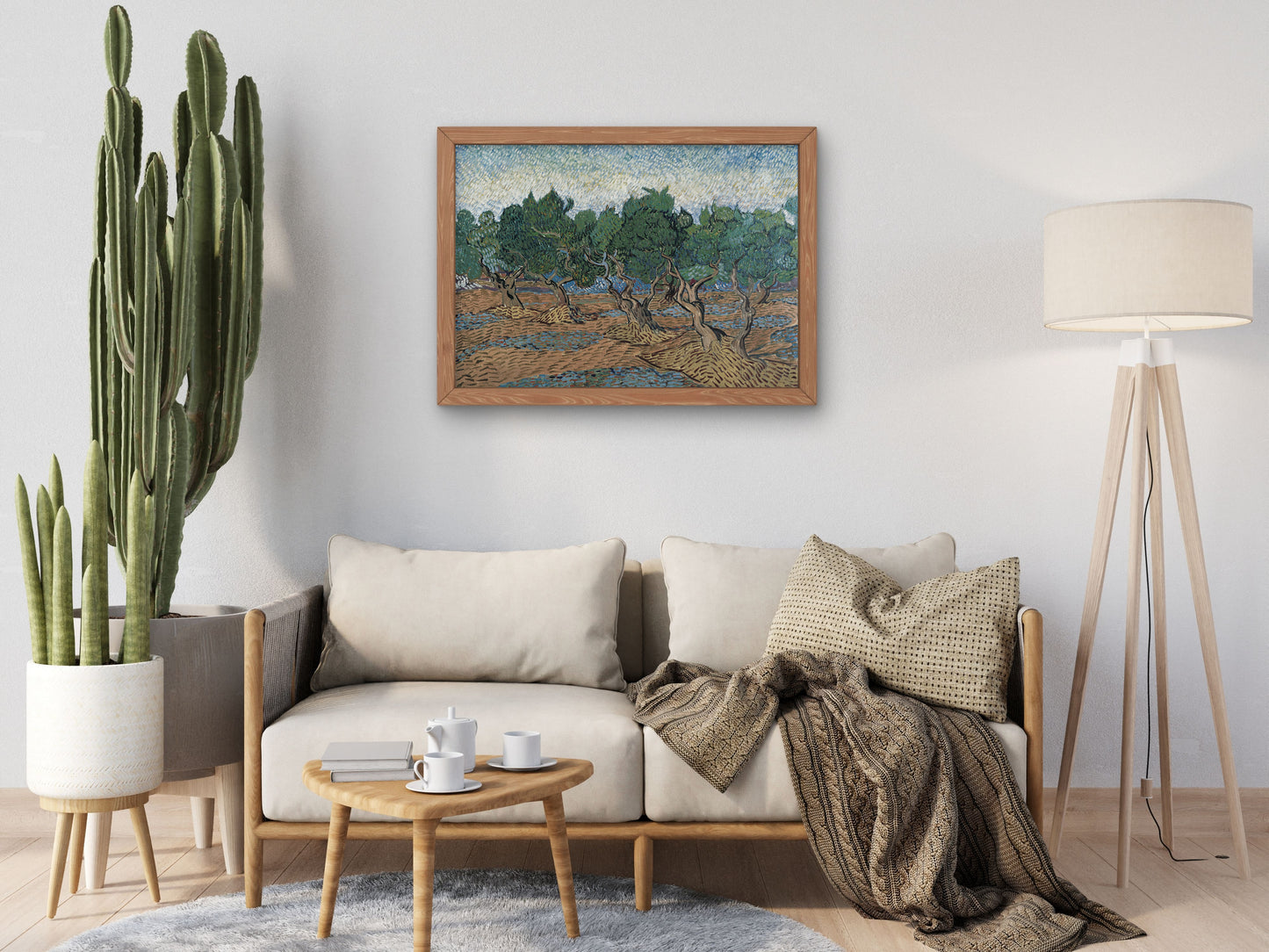 Olive Grove by Vincent van Gogh 1889, Wall Art Print, Fine Art Reproduction, Museum Quality Decor, Poster
