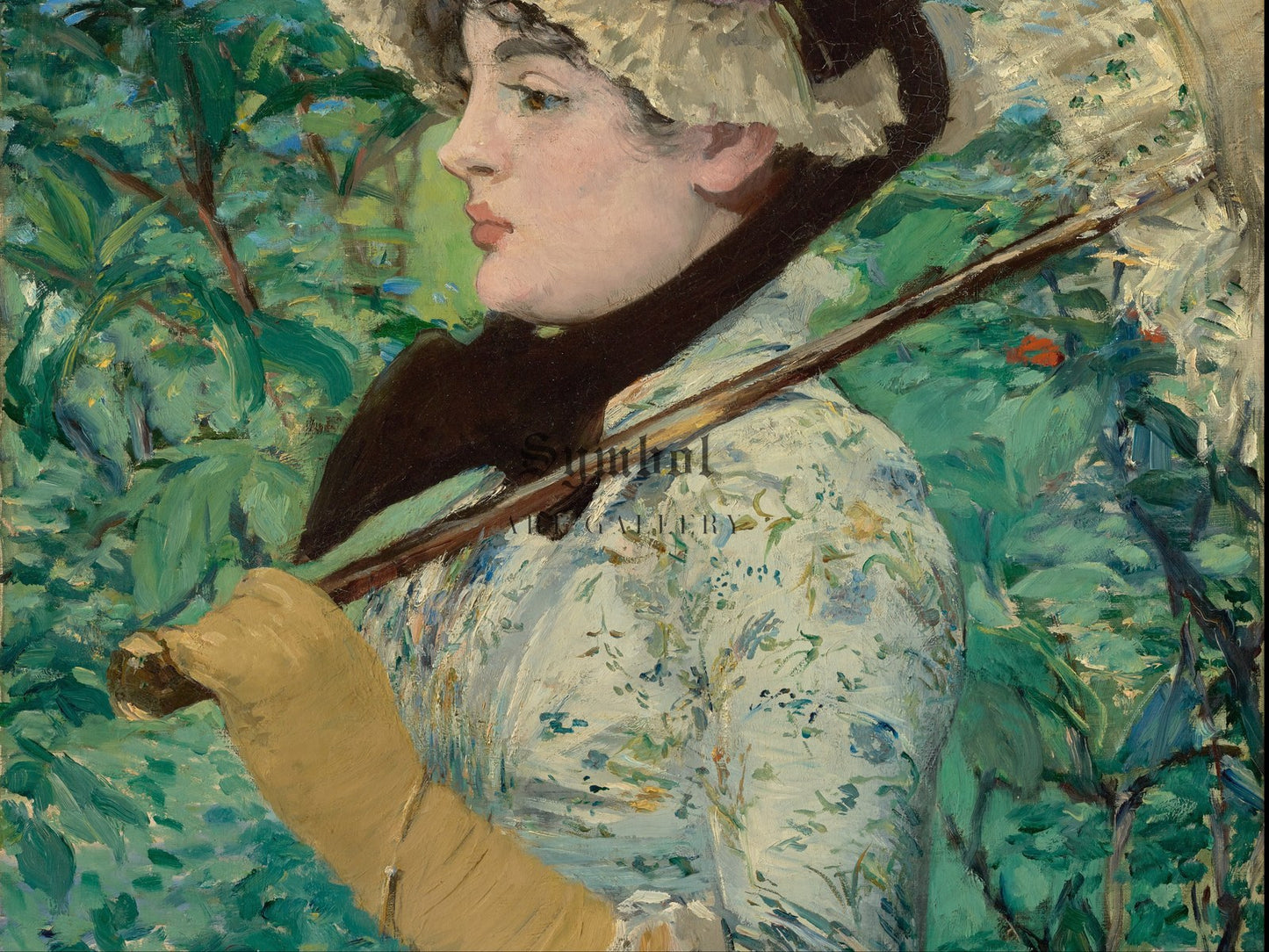 Jeanne by Édouard Manet 1881, Wall Art Print, Fine Art Reproduction, Museum Quality Decor, Poster